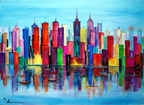 New York di Kspersee, Pittura in vendita su Singulart