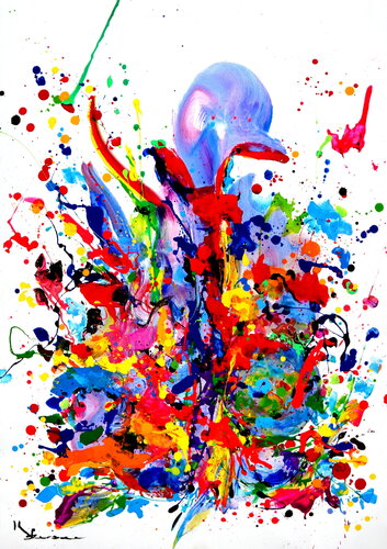 Happy hour di Kspersee, Pittura in vendita su Singulart