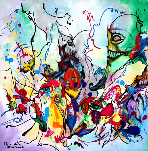 Extraterrestre di Kspersee, Pittura in vendita su Singulart
