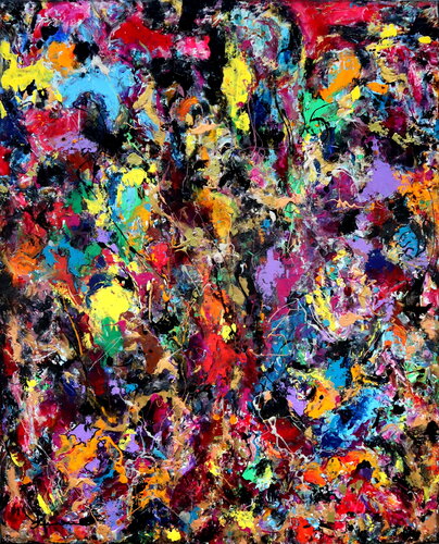 Colors of my life di Kspersee, Pittura in vendita su Singulart