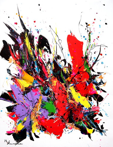 Bursting joy von Kspersee, Malerei kaufen auf Singulart