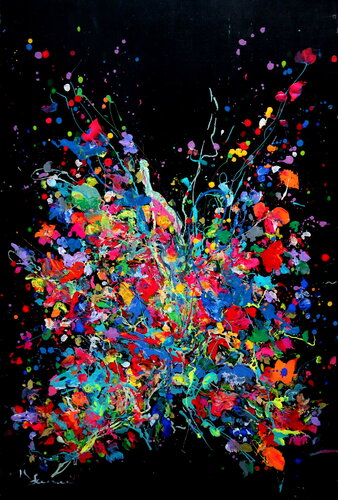 Night Flight di Kspersee, Pittura in vendita su Singulart
