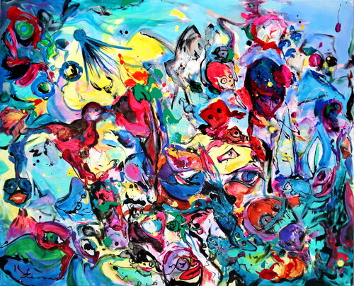 Cache-cache di Kspersee, Pittura in vendita su Singulart