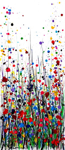 Summer garden di Kspersee, Pittura in vendita su Singulart