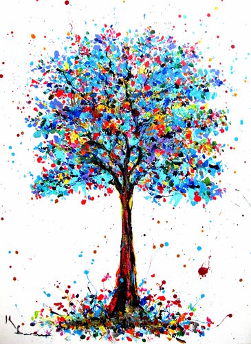 Tree of life di Kspersee, Pittura in vendita su Singulart