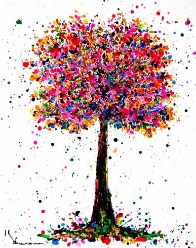 Tree of miracle di Kspersee, Pittura in vendita su Singulart