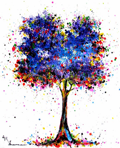 Tree of memory di Kspersee, Pittura in vendita su Singulart