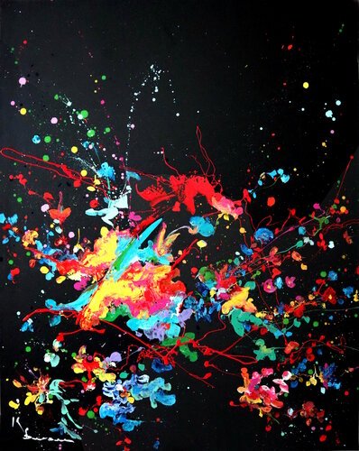 Night sky von Kspersee, Malerei kaufen auf Singulart