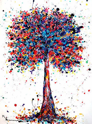 Tree of life di Kspersee, Pittura in vendita su Singulart