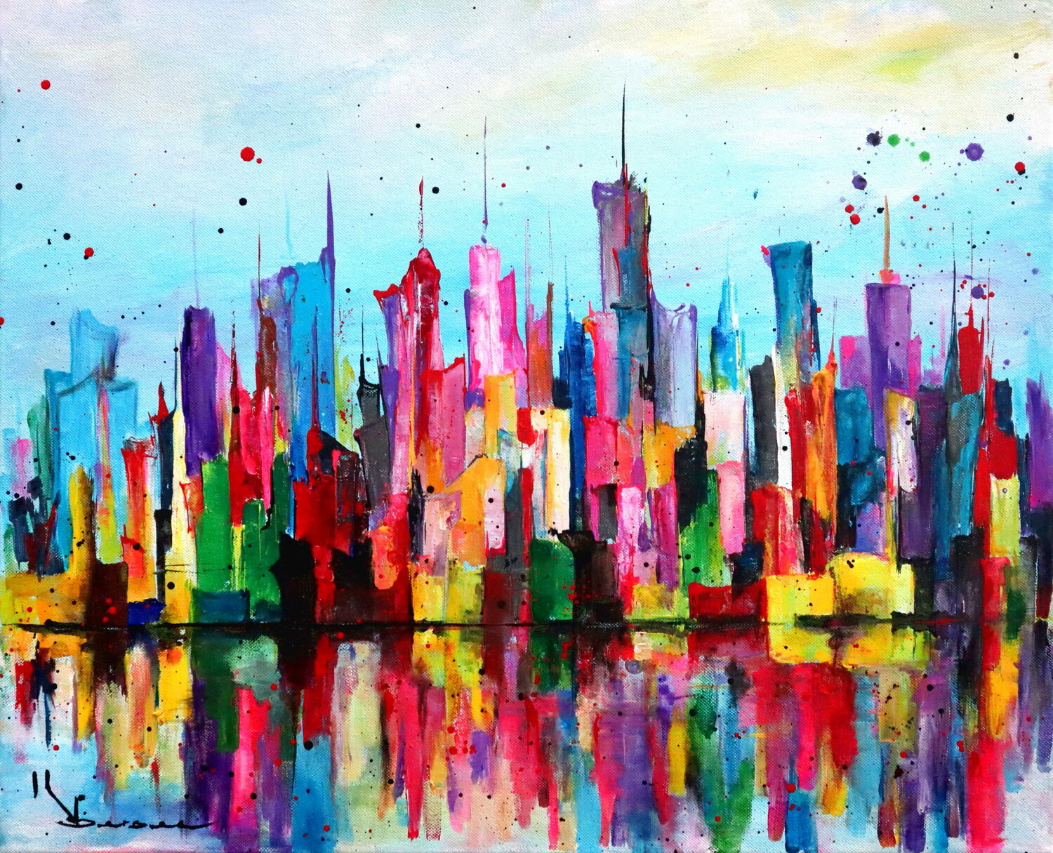 New York sous le ciel bleu Kspersee