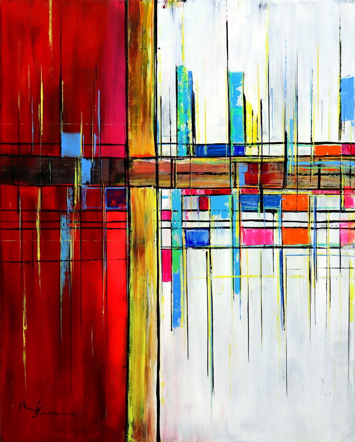 New York-N.1804 Kspersee Pintura original en venta