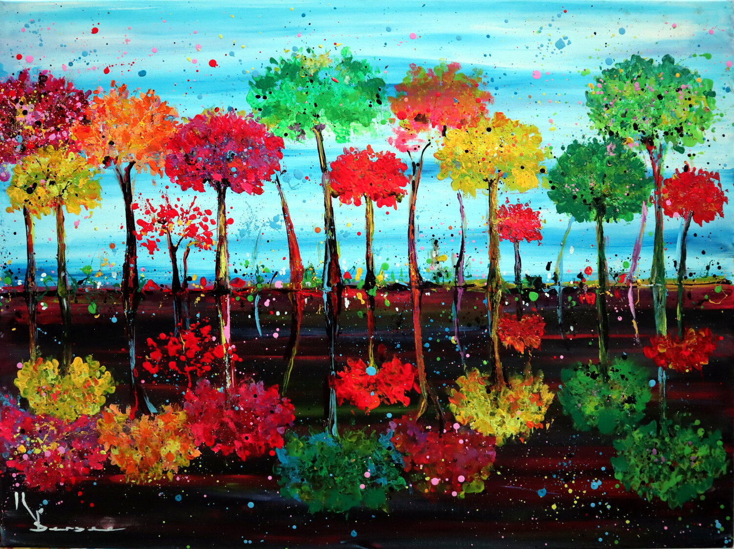Four seasons trees Kspersee