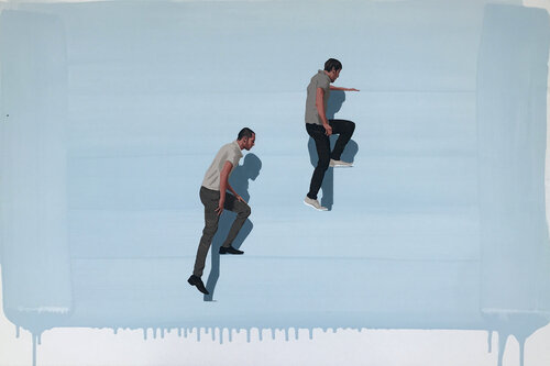 Direzioni immaginarie_08 van Marco Lampis, Schilderij te koop op Singulart