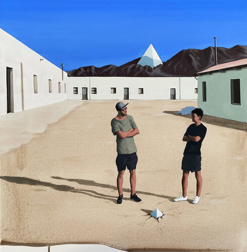 Interferences_08 van Marco Lampis, Schilderij te koop op Singulart