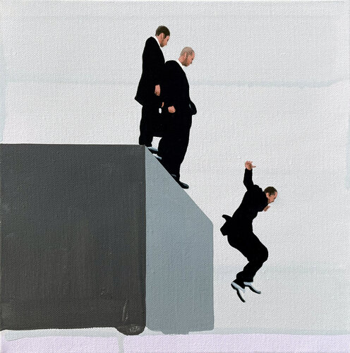 Interferences_10 van Marco Lampis, Schilderij te koop op Singulart