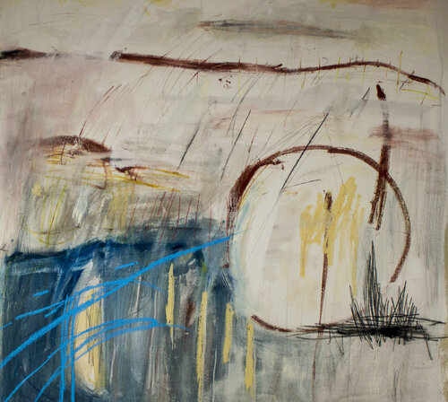In and Out and In-Between You, Me, Myself, Us, and Them van Brian Jerome, Schilderij te koop op Singulart