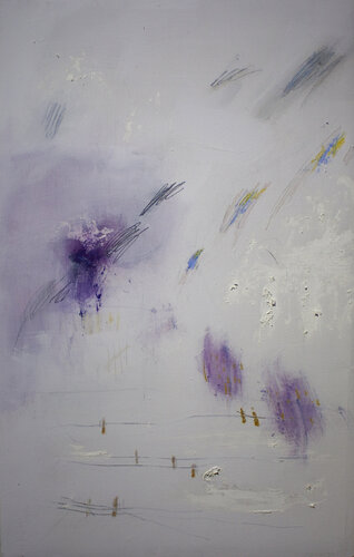 This Instant, This Moment, There is Everything; Bursting and Still de Brian Jerome, Pintura a la venta en Singulart