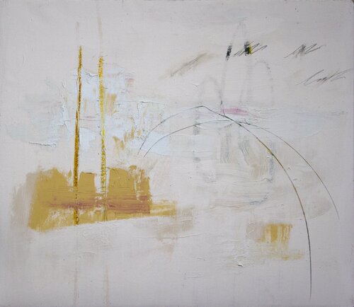 The Somber Strings of the Marionette di Brian Jerome, Pittura in vendita su Singulart