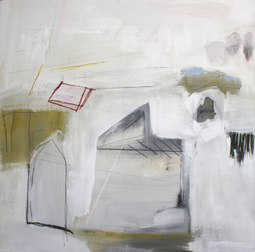 What Once Was a Home, Is Now Barren and Desolate di Brian Jerome, Pittura in vendita su Singulart