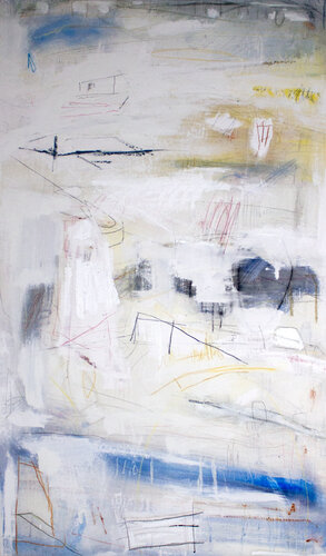 Long Story Short: It was Both Intoxicating and Tiresome, Endearing and Disheartening, Enigmatic and Intrusive, Breathtaking and Meaningless by Brian Jerome, 油畫 for Sale on Singulart