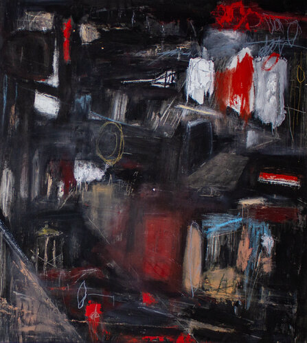 An Ever Increasing Weight of Burden and Unescapable Compassion van Brian Jerome, Schilderij te koop op Singulart