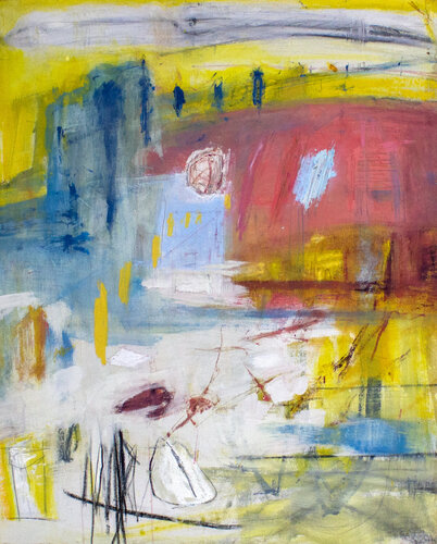 Ignoring the Contingent Admonition of Self and Selves de Brian Jerome, Pintura a la venta en Singulart