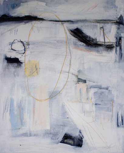 “There” Seemed Far Away and Close to “Here” di Brian Jerome, Pittura in vendita su Singulart