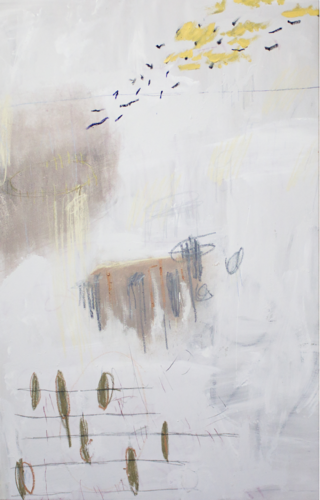Waiting Out the Weather di Brian Jerome, Pittura in vendita su Singulart
