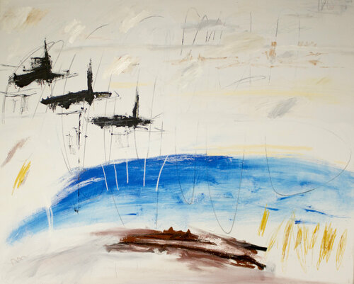 They Came For Blood and Spices van Brian Jerome, Schilderij te koop op Singulart