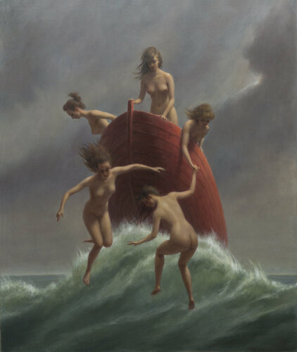 The Wave di Harry Holland, Pittura in vendita su Singulart