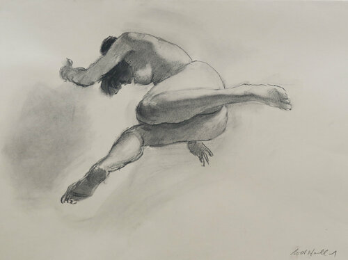 Flying Study Below Harry Holland