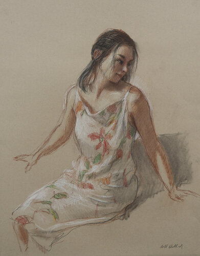 Sarah C by Harry Holland, 소묘 for Sale on Singulart