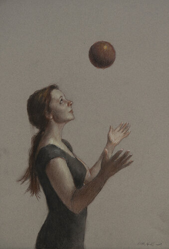 Ball van Harry Holland, Tekening te koop op Singulart