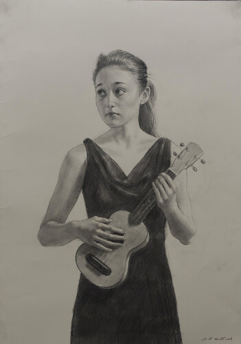 Recital by Harry Holland, 소묘 for Sale on Singulart