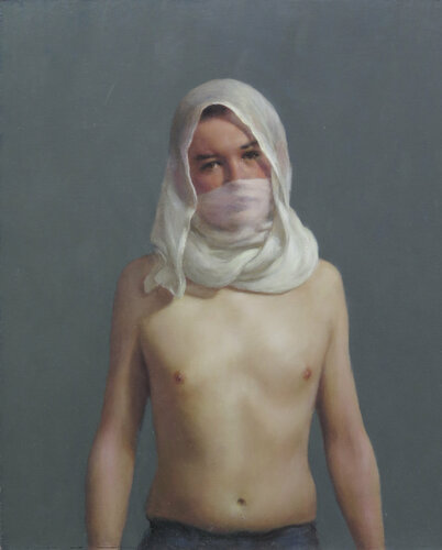 Man Veil van Harry Holland, Schilderij te koop op Singulart