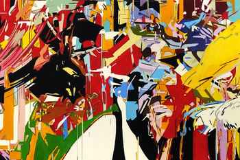 Warhol and Motherwell went into the Matrix Ruben Nieto