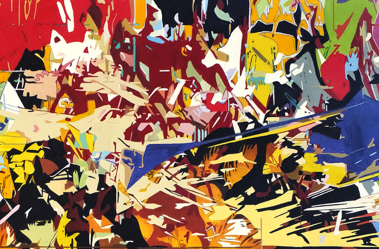 Warhol and Motherwell went into the Matrix Ruben Nieto