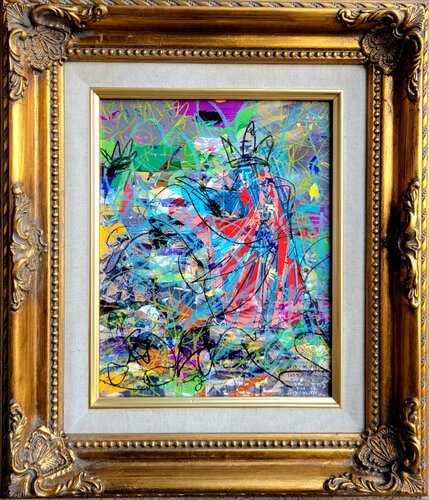 "Master Abstraction" - After Jacques-Louis David Ruben Nieto