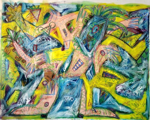 "Abstraction  #24022524" di Ruben Nieto, Pittura in vendita su Singulart