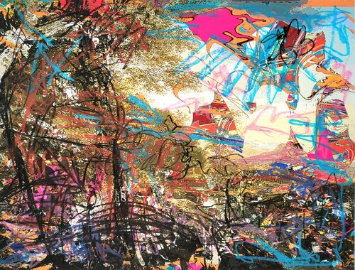 "Master Abstraction - Landscape" di Ruben Nieto, Pittura in vendita su Singulart