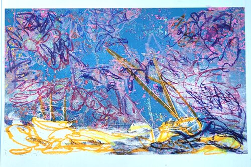 Master Abstraction - Landscape von Ruben Nieto, Malerei kaufen auf Singulart
