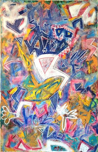 "Abstraction  #240318" di Ruben Nieto, Pittura in vendita su Singulart