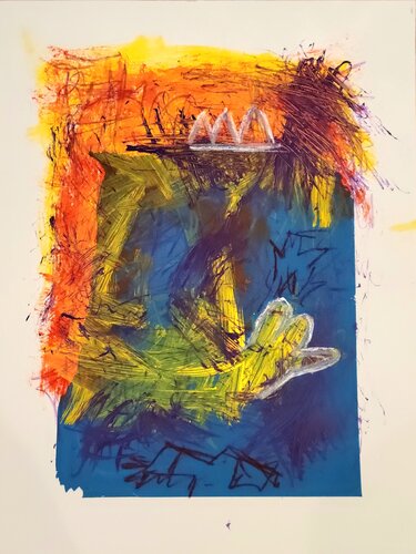 "Dancing in the Rain" von Ruben Nieto, Malerei kaufen auf Singulart