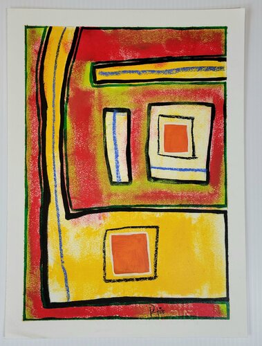 "Urban landscape #1" von Ruben Nieto, Malerei kaufen auf Singulart