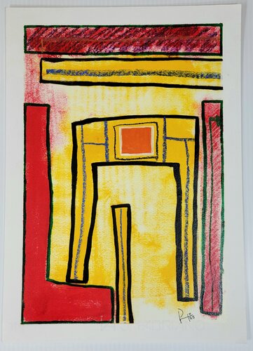 "Urban landscape #4" von Ruben Nieto, Malerei kaufen auf Singulart
