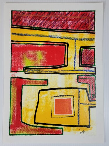 "Urban landscape #5" von Ruben Nieto, Malerei kaufen auf Singulart