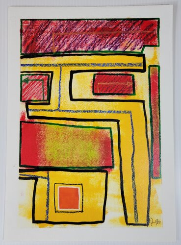 "Urban landscape #6" di Ruben Nieto, Pittura in vendita su Singulart