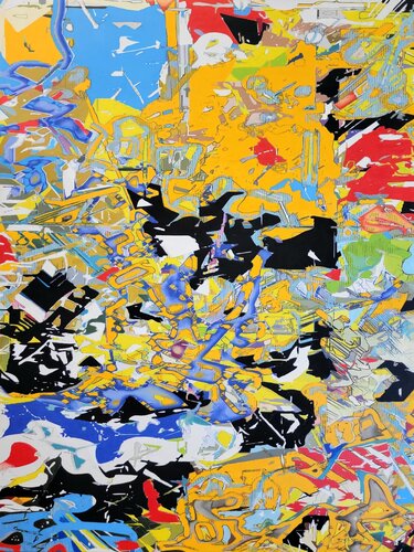 Shadow #6 - After Andy Warhol van Ruben Nieto, Schilderij te koop op Singulart