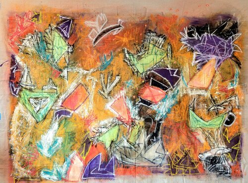 Pegasus flying across Earth by Ruben Nieto, 회화 for Sale on Singulart