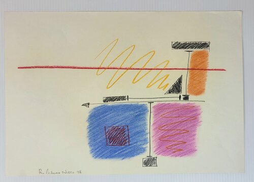 Abstraction by Ruben Nieto, Work on Paper for Sale on Singulart